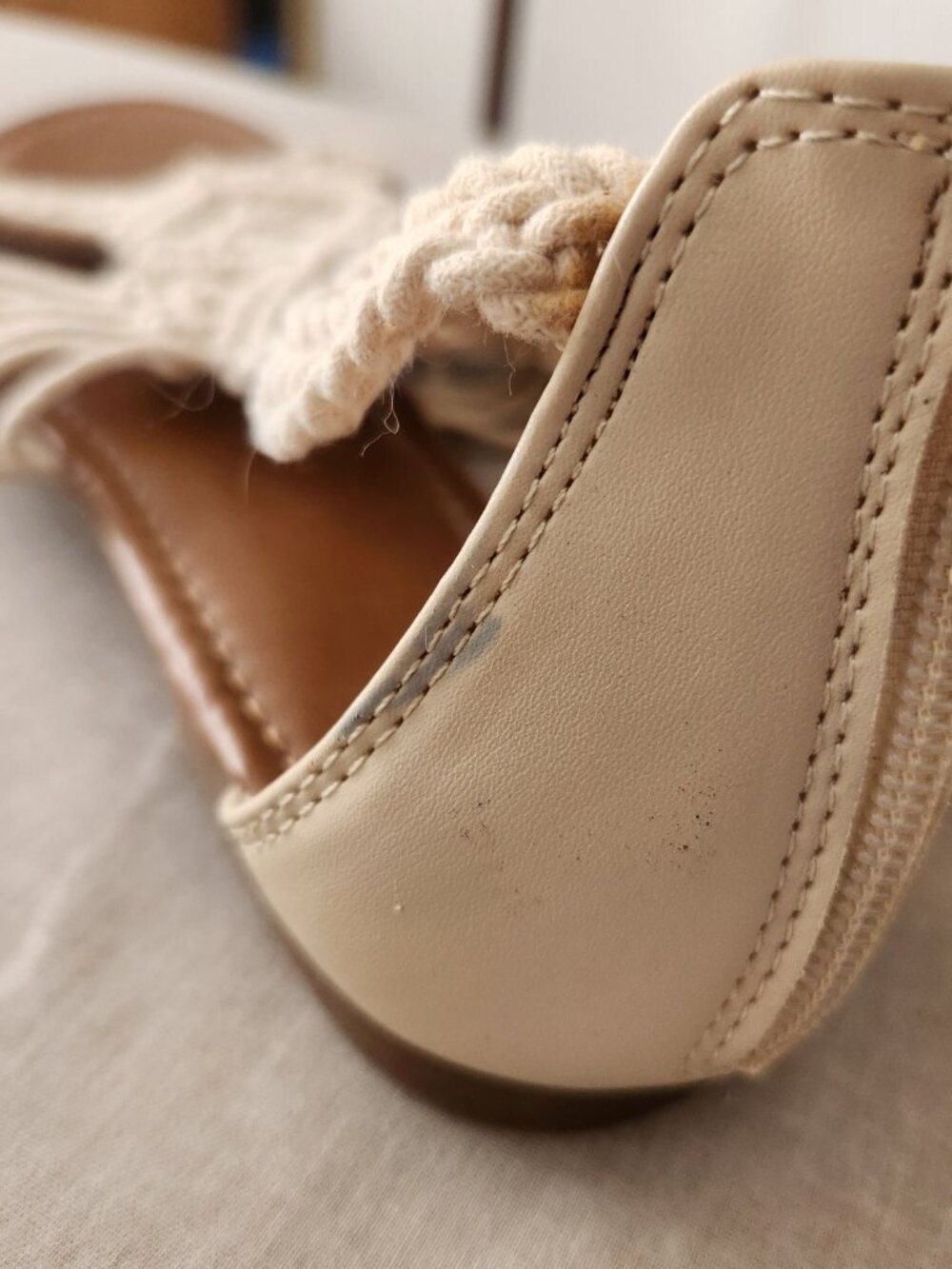 NWOT Mossimo Supply Co crocheted sandles, size 8 - Picture 4 of 7